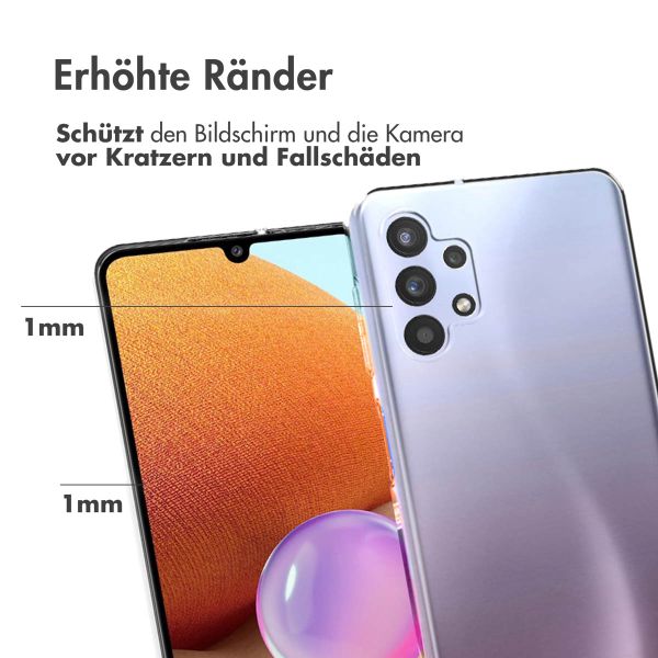 Accezz Clear TPU Backcover Samsung Galaxy A32 (5G) - Transparent