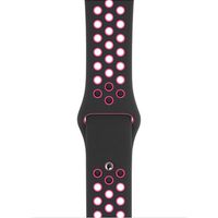 Apple Nike Sport Armband für das  Apple Watch Series 1 t/m 11 / SE / Ultra (44/45/46/49 mm) - Black / Pink Blast