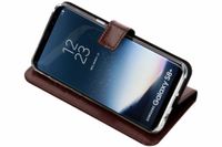 Valenta Klapphülle Leather Braun für das Samsung Galaxy S8 Plus