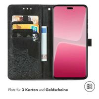 imoshion Mandala Klapphülle für das Xiaomi 13 Lite - Schwarz