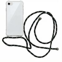 imoshion Backcover mit Band Apple iPhone SE (2022 / 2020) / 8 / 7 - Schwarz & Gold