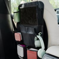 imoshion Autositz Organizer für Kinder – 9 Fächer - Inklusive Tablet-Halter – Schwarz