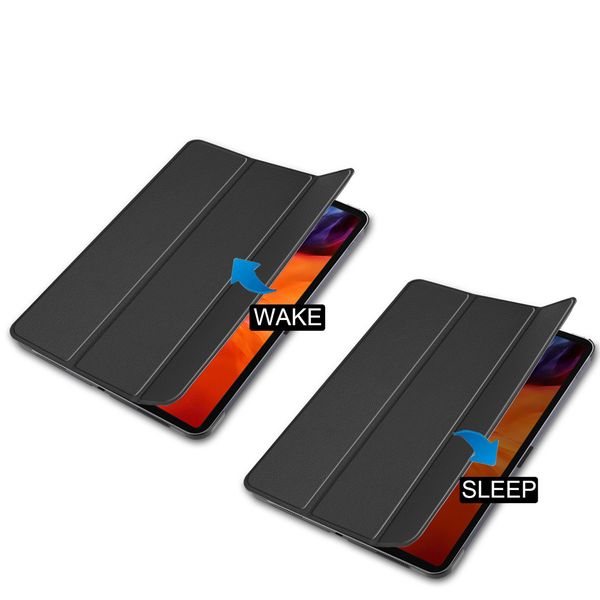 imoshion Trifold Klapphülle Apple iPad Pro 12.9 (2018/2020/2021/2022) - Schwarz