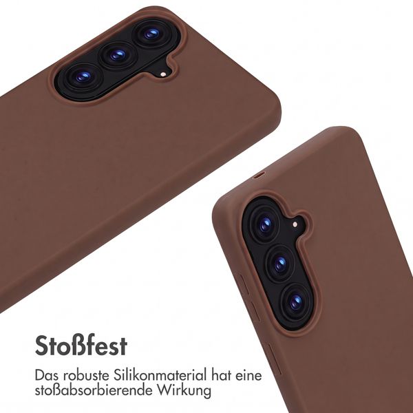 imoshion SilikonHülle mit Band Samsung Galaxy S26 - Braun