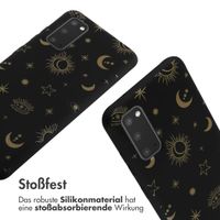 imoshion SilikonHülle design mit Band Samsung Galaxy S20 - Sky Black