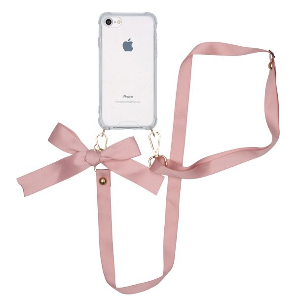 imoshion Backcover mit Band - Satin Roségold iPhone SE (2022 / 2020) / 8 / 7