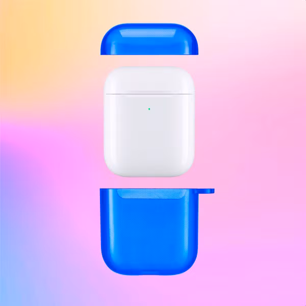 imoshion Neon Case Apple AirPods 1 / 2 - Kobaltblau