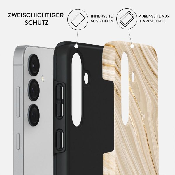 Burga Tough Back Cover für das Samsung Galaxy S25 - Full Glam