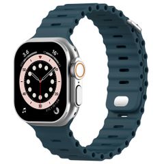 Accezz Ocean Armband für Apple Watch Series 1 - 9 / SE (38/40/41 mm) | Series 10 / 11 (42 mm) - Abyss Blue