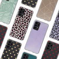 imoshion Design Hülle Samsung Galaxy A52(s) (5G/4G) - Leopard Pink