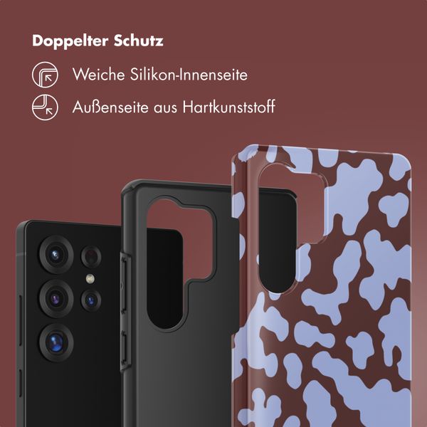 Selencia Vivid Back Cover Samsung Galaxy S25 Ultra - Moo'd Lavender Glow