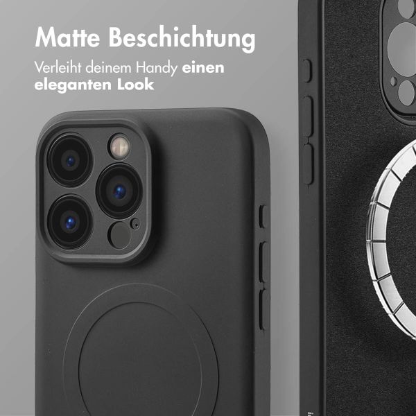 imoshion Color Back Cover mit MagSafe Apple iPhone 15 Pro Max - Schwarz