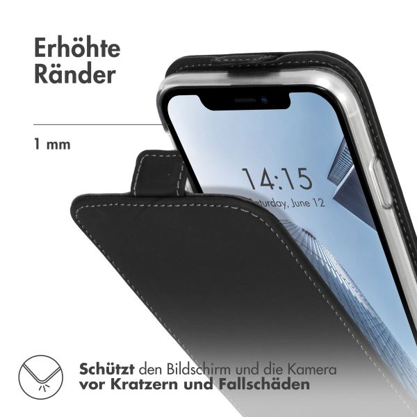 Accezz Flip Case Schwarz für das Apple iPhone Xr