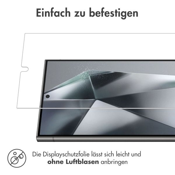 imoshion Bildschirmschutzfolie Gehärtetes Glas für das Samsung Galaxy S24 Ultra