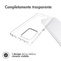 Accezz Clear TPU Backcover Xiaomi Redmi Note 12 Pro Plus - Transparent