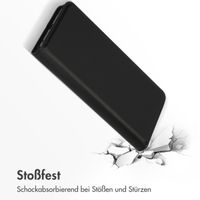 Accezz Premium Leather Slim Klapphülle Samsung Galaxy A52(s) (5G/4G) - Schwarz