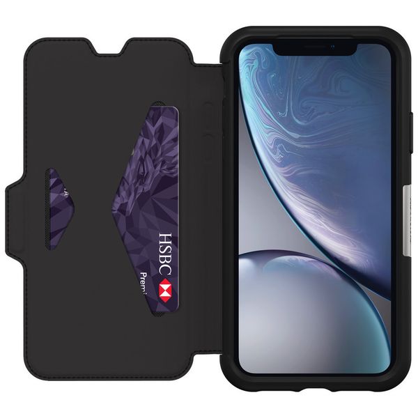 OtterBox Strada Klapphülle Schwarz für das iPhone Xr