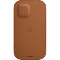 Apple Ledersleeve MagSafe für das iPhone 12 (Pro) - Saddle Brown