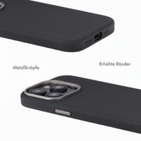 Accezz Mesh Backcover mit MagSafe Apple iPhone 15 Pro - Schwarz