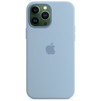 Apple Silikon-Case MagSafe für das iPhone 13 Pro Max - Blue Fog