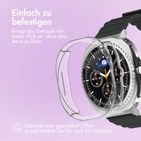 imoshion Bumper Hard Case für das Samsung Galaxy Watch 8 Classic (46 mm) - Transparent