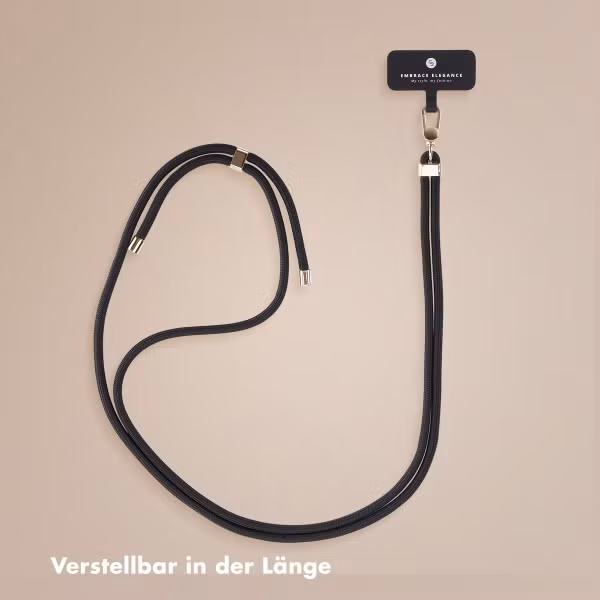 Selencia Universal-Handykette - Schwarz