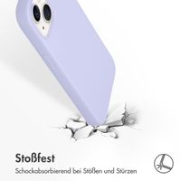 Accezz Liquid Silikoncase Apple iPhone 13 - Violett