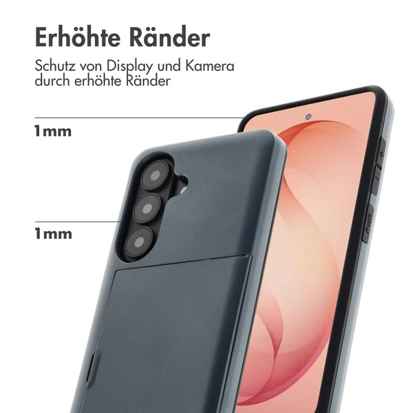 imoshion Backcover mit Kartenfach Samsung Galaxy S26 Plus - Dunkelblau