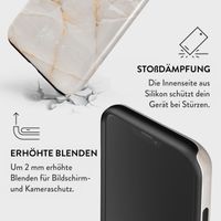 Burga Tough Back Cover für das iPhone 12 (Pro) - Vanilla Sand