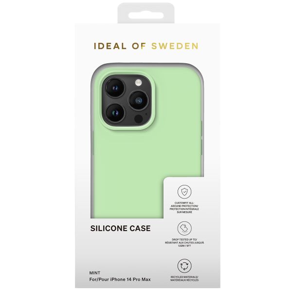 iDeal of Sweden Silikon Case für das iPhone 14 Pro Max - Mint