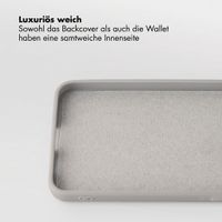 Selencia Olyn Abnehmbare Bookcase mit MagSafe Samsung Galaxy A57 (5G) - Grau