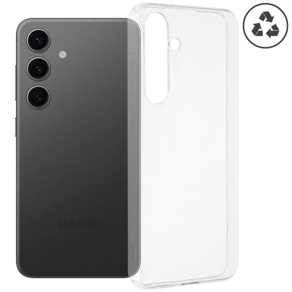 Accezz 100% recyceltes TPU Clear Cover Samsung Galaxy S24 Plus - Transparent