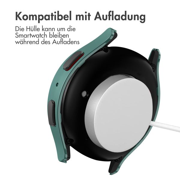 imoshion Full Cover Hard Case für das Samsung Galaxy Watch 6 44 mm - Dunkelgrün