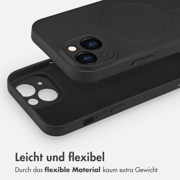imoshion Color Back Cover mit MagSafe Apple iPhone 15 - Schwarz