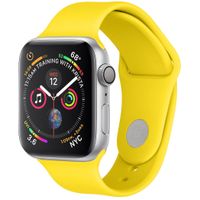 imoshion Silikonband für die Apple Watch Series 1 bis 10 / SE / Ultra (2) (44/45/46/49 mm) - Gelb