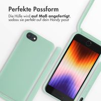 imoshion SilikonHülle mit Band Apple iPhone SE (2022 / 2020) / 8 / 7 - Mintgrün