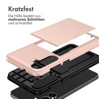 imoshion Backcover mit Kartenfach Samsung Galaxy S26 FE - Rose Gold