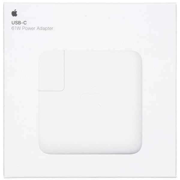 Apple Original USB-C Power Adapter - MacBook Ladegerät - 61W - Weiß