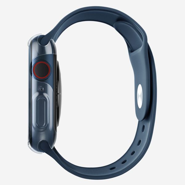 Uniq 2x Glase Apple Watch Hülle für die Apple Watch 7-9 - 45 mm - Clear / Smoke