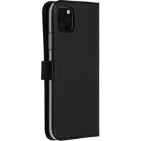 Selencia Echtleder Klapphülle iPhone 11 Pro Max - Schwarz
