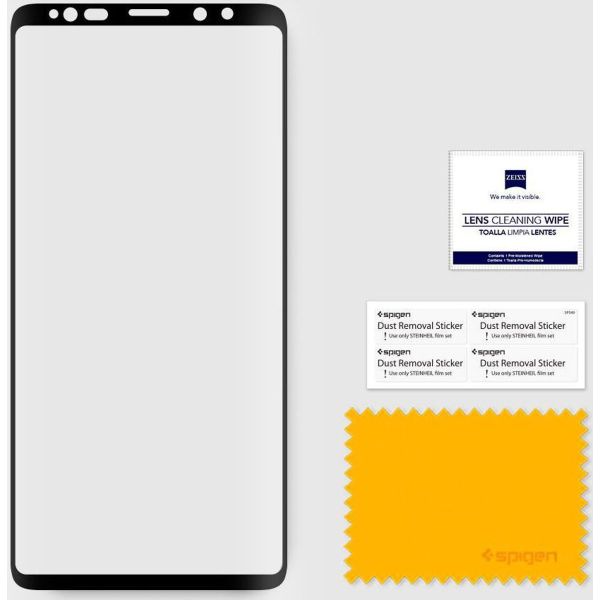 Spigen GLAStR Tempered Glas Displayschutzfolie für Galaxy Note 9