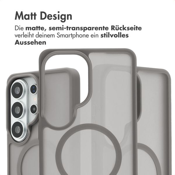 imoshion Color Guard Back Cover mit MagSafe Samsung Galaxy S26 Ultra - Grau