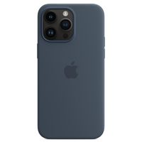 Apple Silikon-Case MagSafe für das iPhone 14 Pro Max - Storm Blue