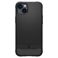 Spigen Rugged Armor Backcover MagSafe für das iPhone 14 - Schwarz