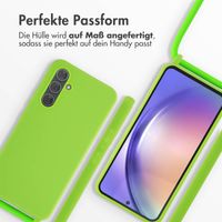 imoshion SilikonHülle mit Band Samsung Galaxy A54 (5G) - Fluor Groen