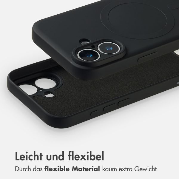 imoshion Color Back Cover mit MagSafe Apple iPhone 17 - Schwarz
