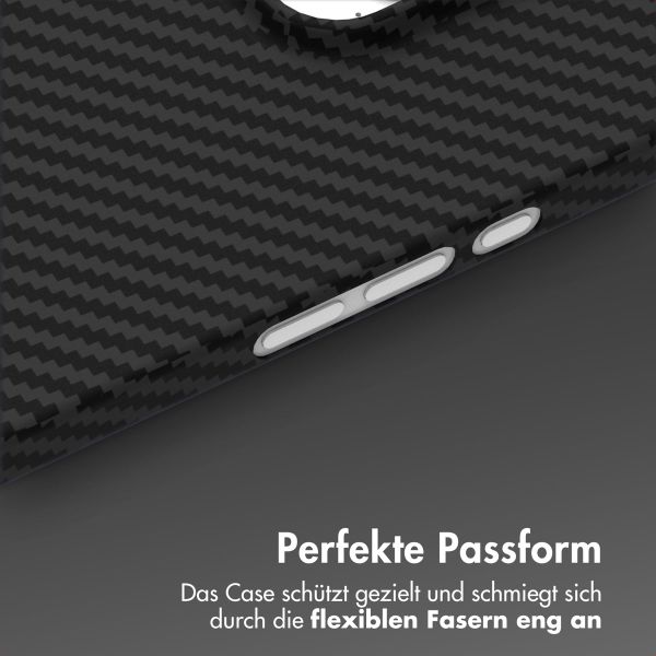 Accezz MagSafe Kevlar Hülle Apple iPhone 16 Pro - Schwarz