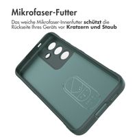 imoshion EasyGrip Back Cover für das Samsung Galaxy S24 Plus - Dunkelgrün