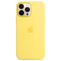 Apple Silikon-Case MagSafe für das Apple iPhone 13 Pro - Lemon Zest