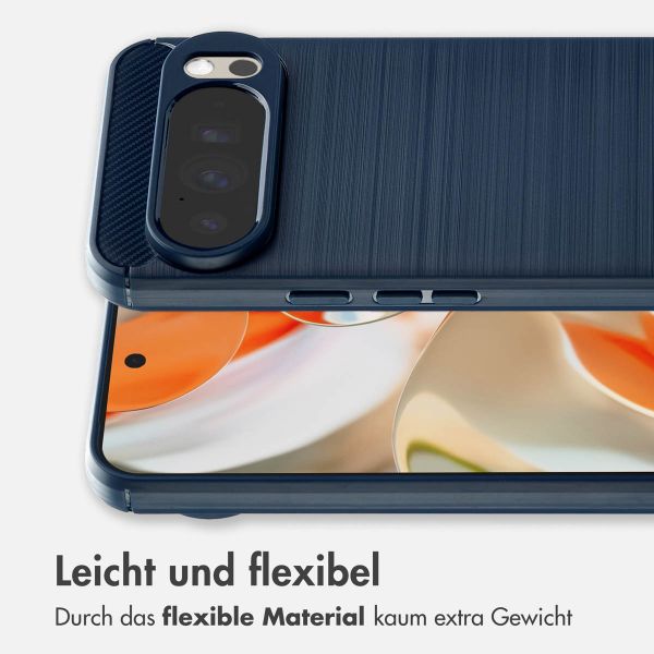 imoshion Brushed Back Cover Google Pixel 10 Pro XL - Dunkelblau